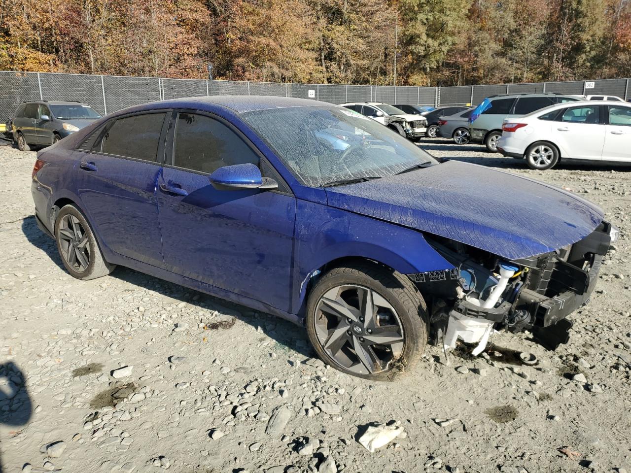 2023 Hyundai Elantra VIN KMHLS4AG3PU412955 Copart auction photo, front end damage thumbnail 4
