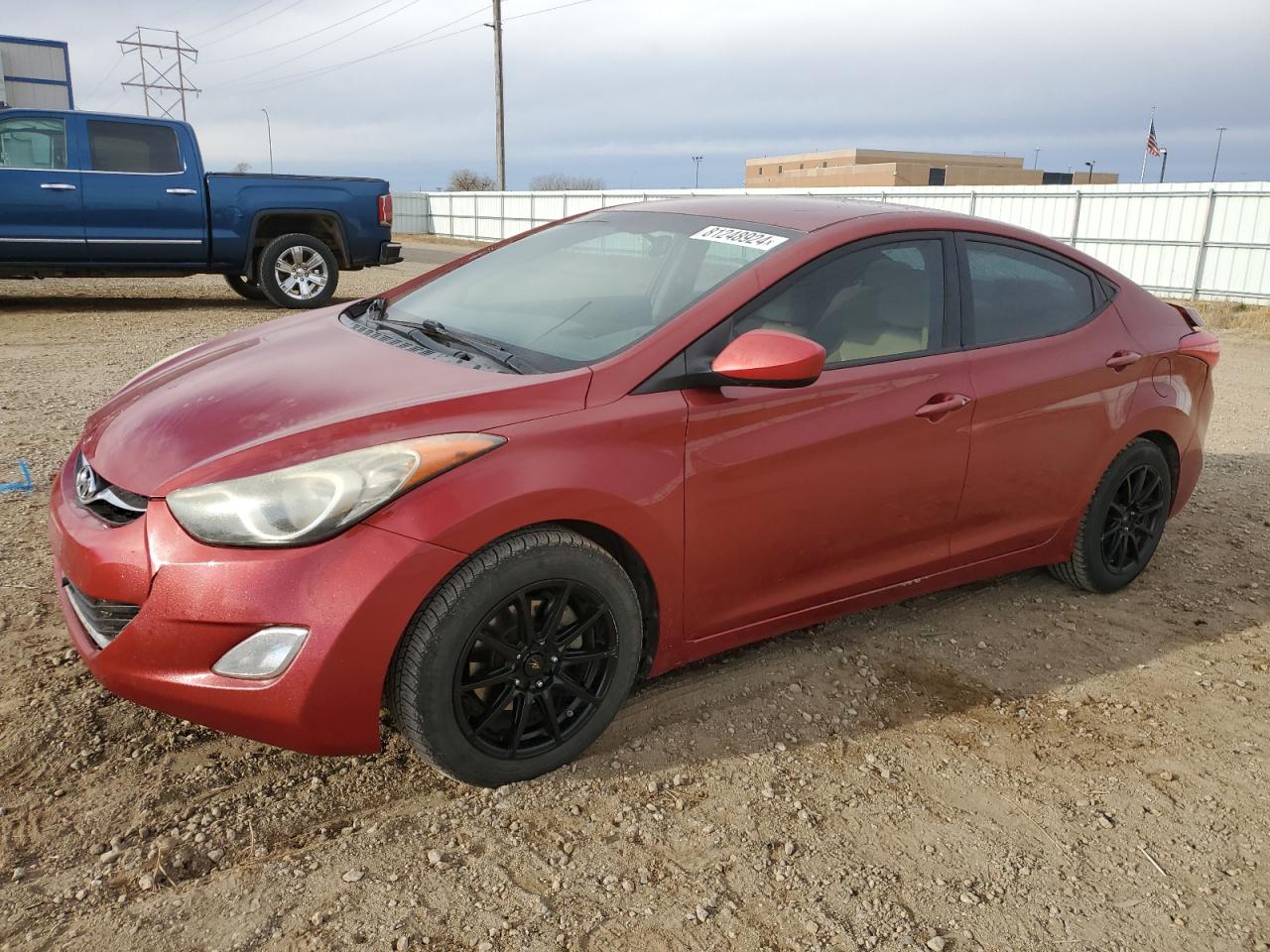 2012 Hyundai Elantra VIN KMHDH4AE8CU284028