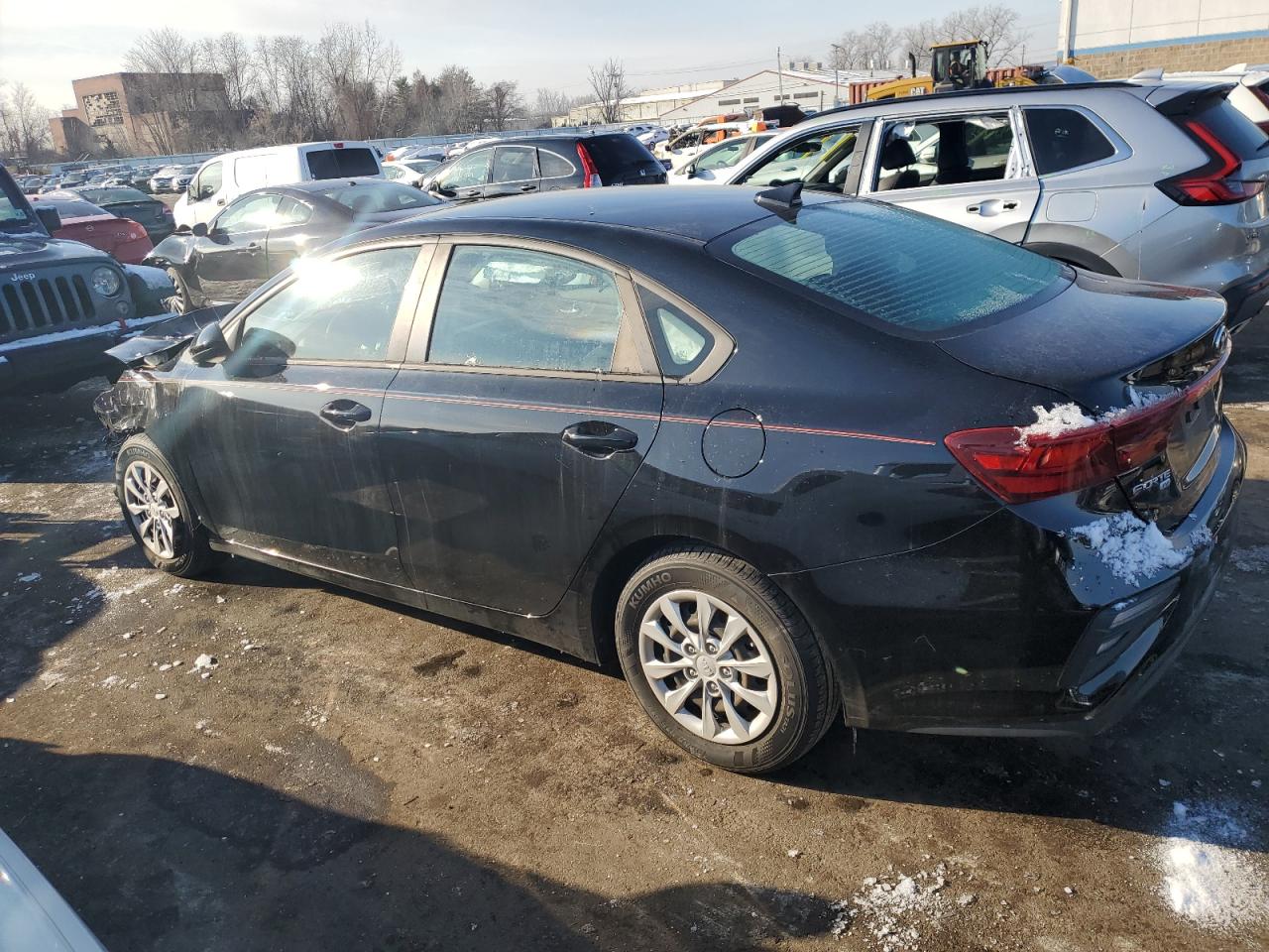 2020 KIA Forte VIN 3KPF24AD1LE191503 Copart auction photo, front end / side damage thumbnail 2