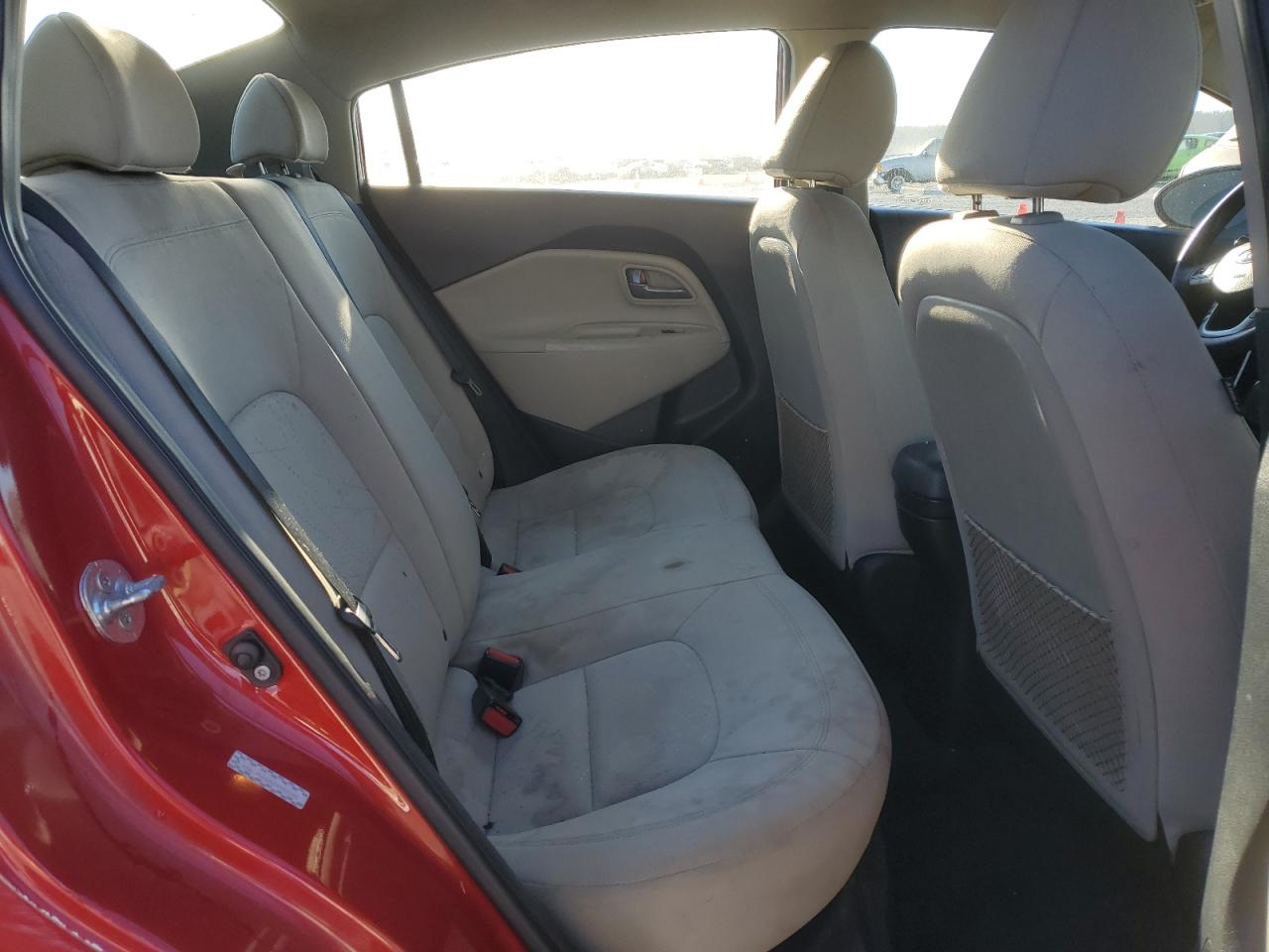 2013 KIA Rio VIN KNADN4A35D6296345 Copart auction photo, front end / side damage thumbnail 10