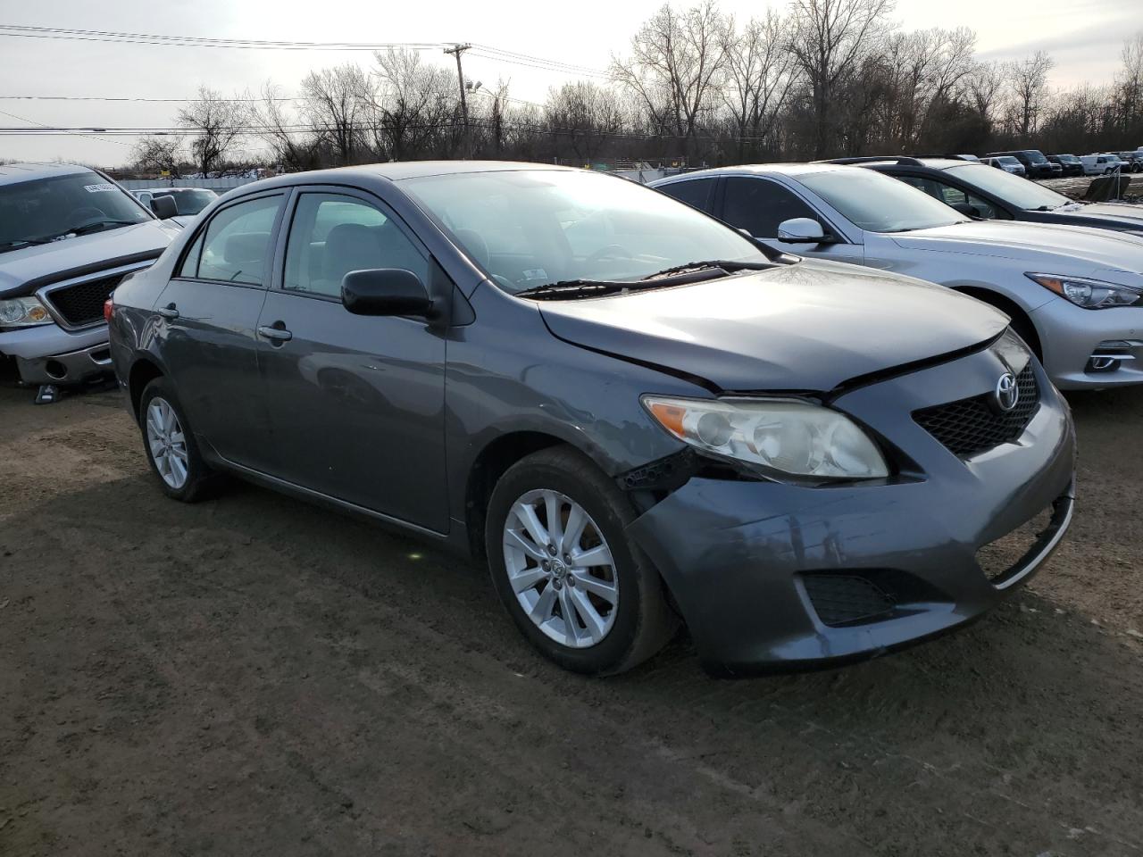 2009 Toyota Corolla VIN JTDBL40EX9J043609 Copart auction photo, front end damage thumbnail 4