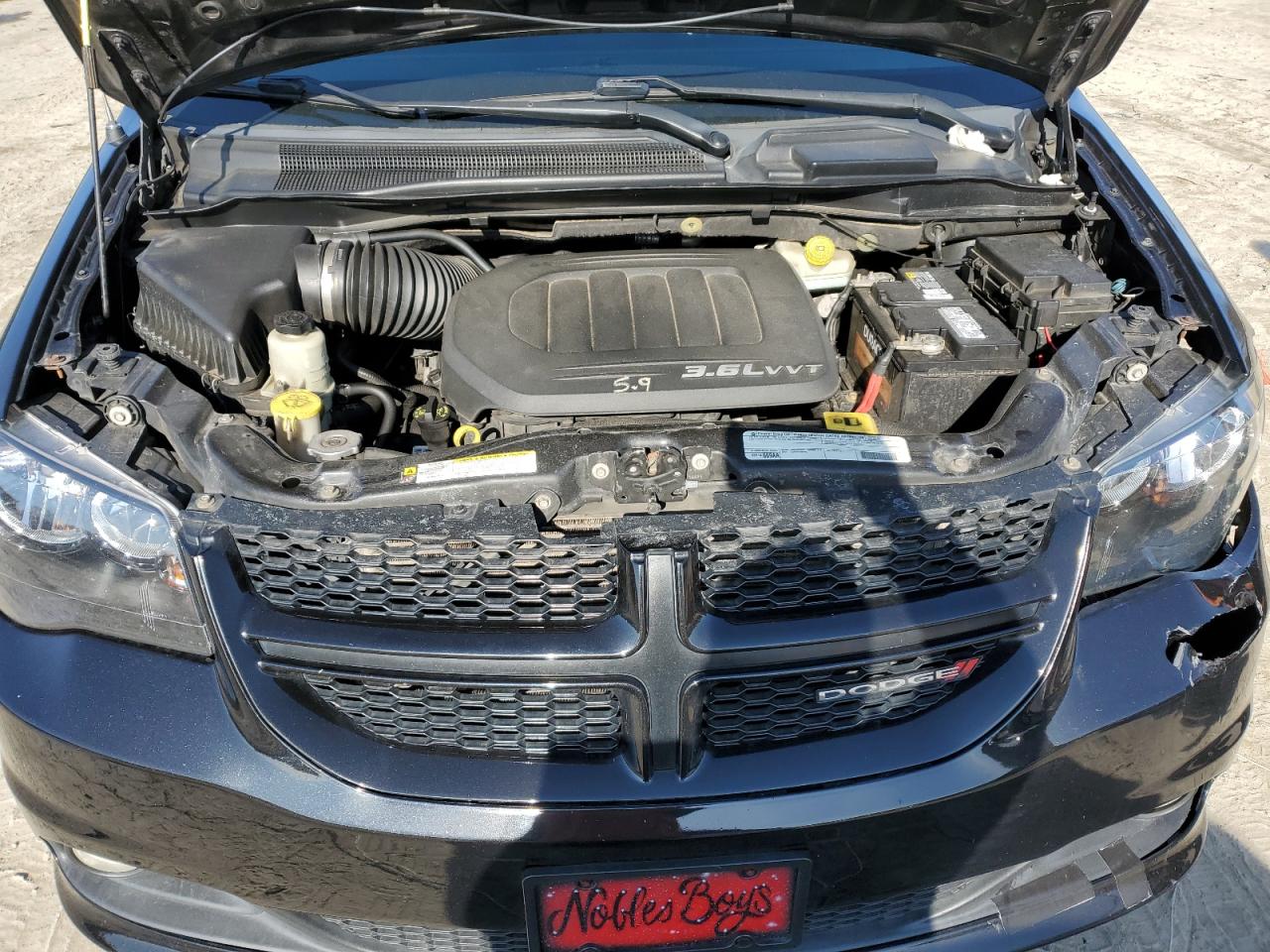 2012 Dodge Caravan VIN 2C4RDGEG2CR359919 Copart auction photo, front end / minor dent/scratches damage thumbnail 12