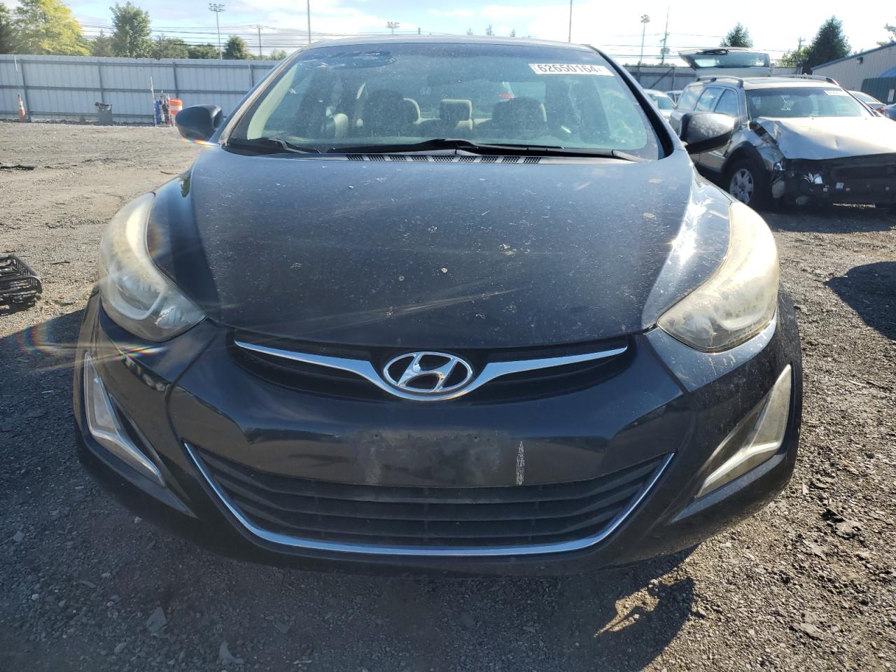 2014 Hyundai Elantra VIN 5NPDH4AE9EH459663 Copart auction photo, vandalism / front end damage thumbnail 5
