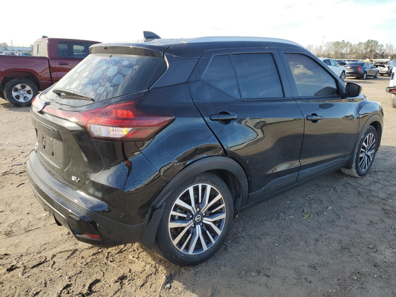 2021 Nissan Kicks VIN 3N1CP5CV3ML522159 Copart auction photo, rear end damage thumbnail 3