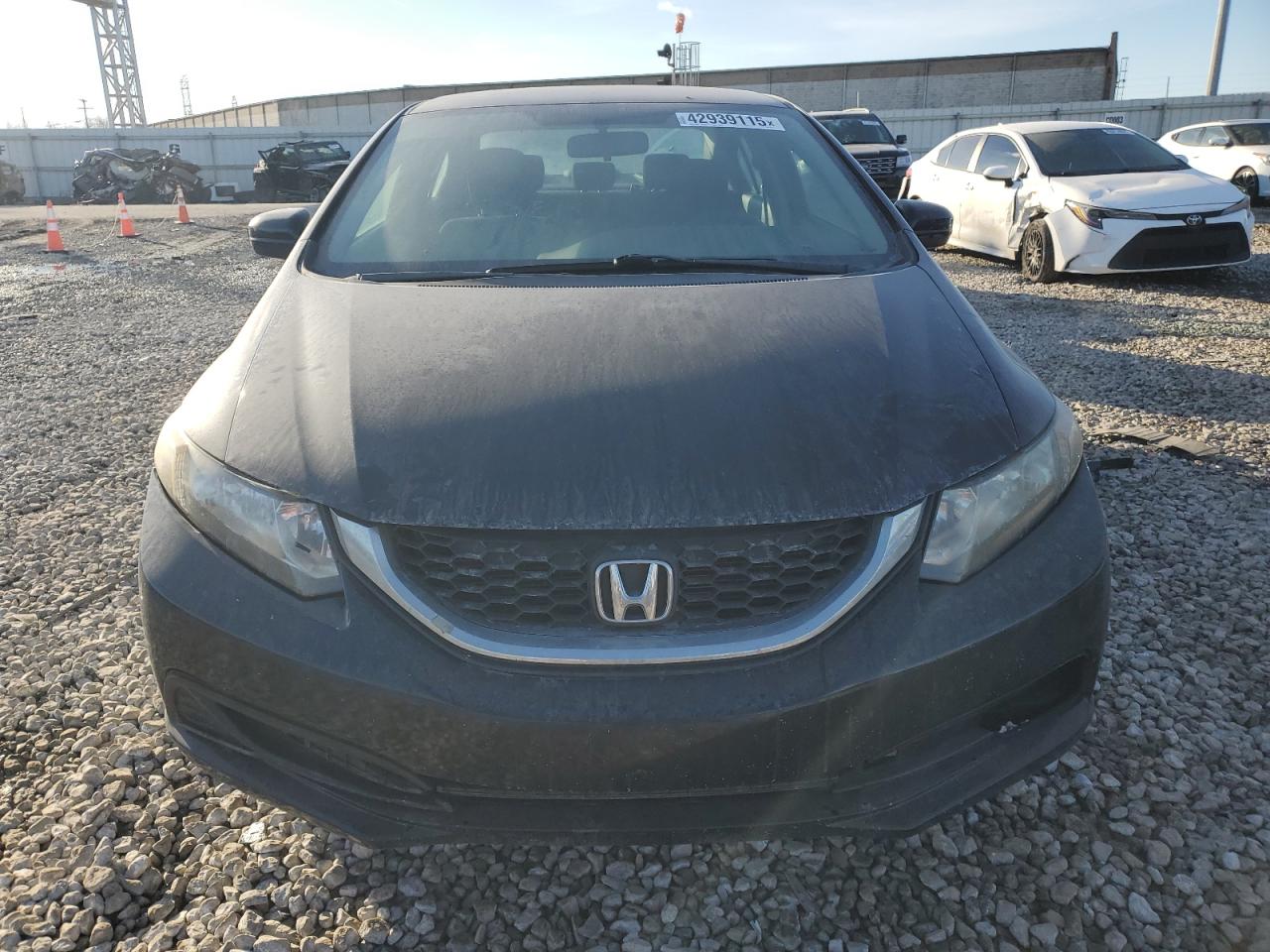 2014 Honda Civic VIN 19XFB2F59EE066788 Copart auction photo, front end damage thumbnail 5