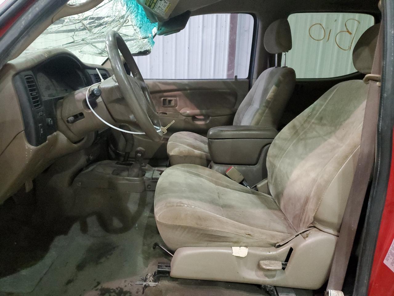 2002 Toyota Tacoma VIN 5TEHN72N62Z145066 Copart auction photo, rollover damage thumbnail 7