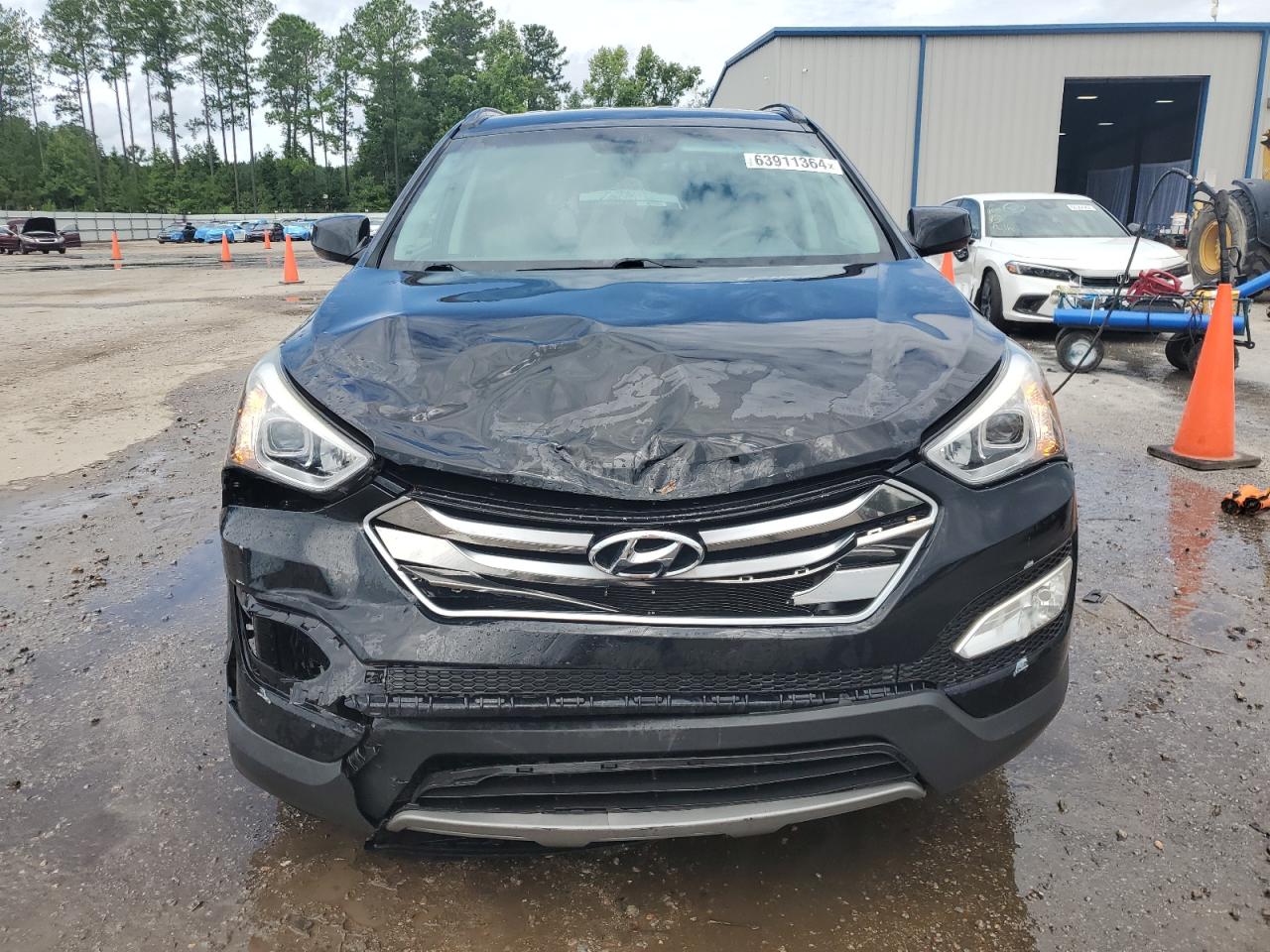 2015 Hyundai Santa Fe VIN 5XYZUDLB4FG248612 Copart auction photo, front end damage thumbnail 5