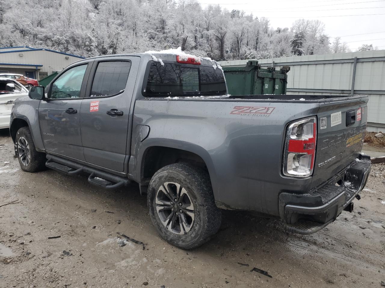 2022 Chevrolet Colorado VIN 1GCGTDEN9N1320338 Copart auction photo, all over damage thumbnail 2