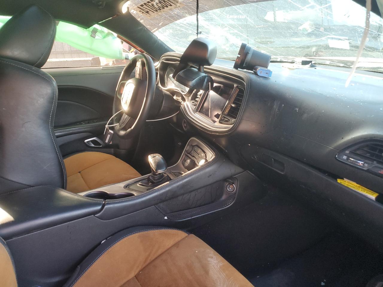 2021 Dodge Challenger VIN 2C3CDZFJ5MH596475 Copart auction photo, all over damage thumbnail 8