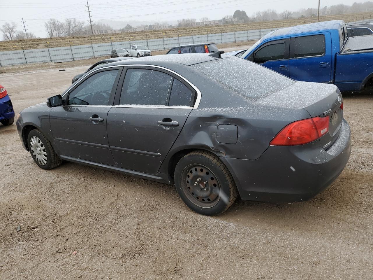 2010 KIA Optima VIN KNAGG4A81A5436640 Copart auction photo, rear end / front end damage thumbnail 2