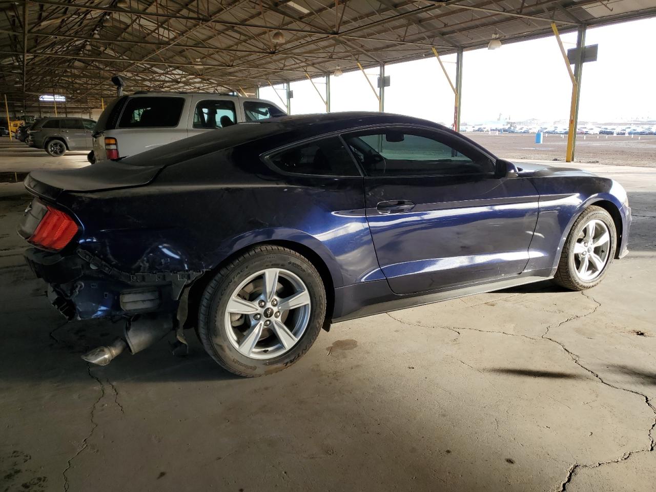 2020 Ford Mustang VIN 1FA6P8THXL5158784 Copart auction photo, rear end damage thumbnail 3