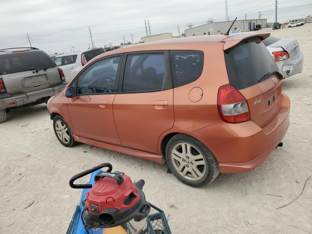 2008 Honda Fit VIN JHMGD38618S035237 Copart auction photo, front end damage thumbnail 2