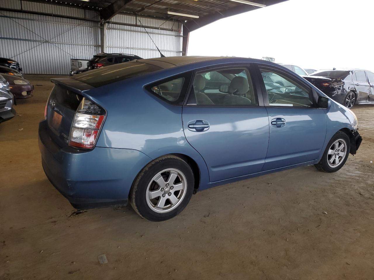 2005 Toyota Prius VIN JTDKB20U953049835 Copart auction photo, front end damage thumbnail 3