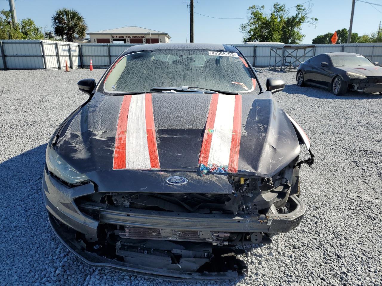 2017 Ford Fusion VIN 3FA6P0LU1HR384764 Copart auction photo, front end damage thumbnail 5