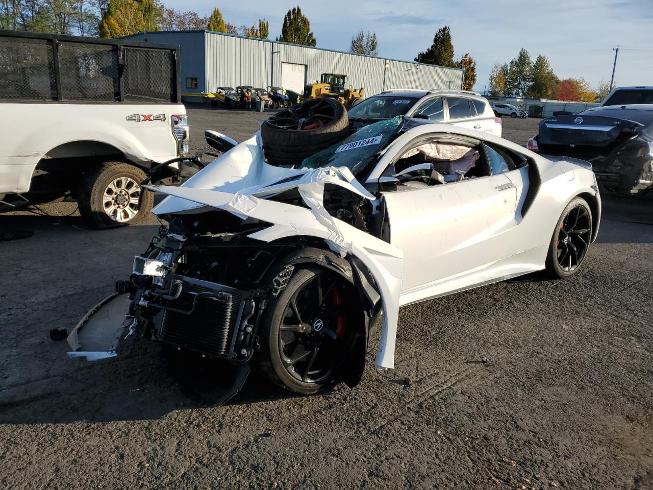 2017 Acura NSX VIN 19UNC1B07HY000818 - Copart auction photo