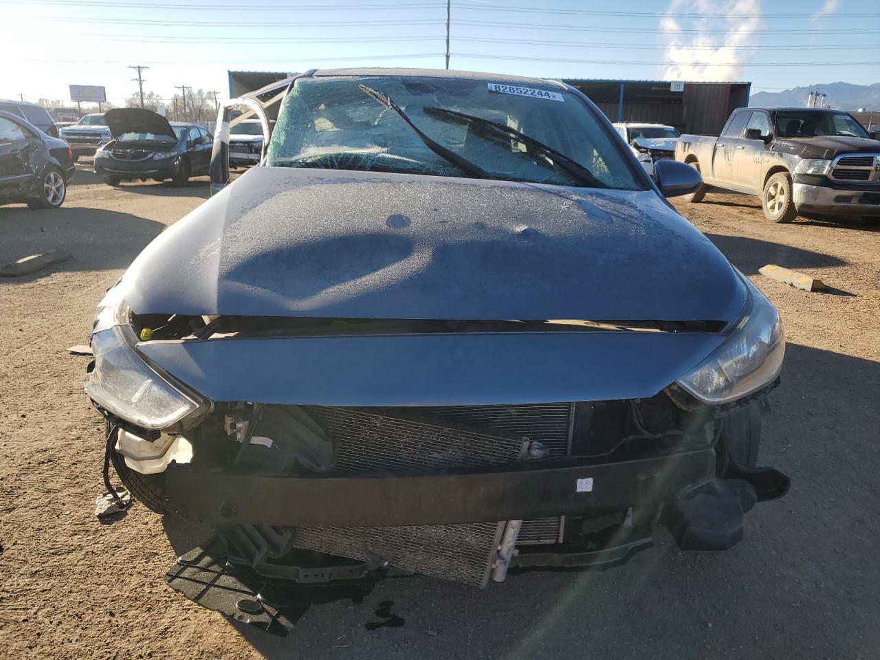 2019 Hyundai Accent VIN 3KPC24A38KE076518 Copart auction photo, all over damage thumbnail 5
