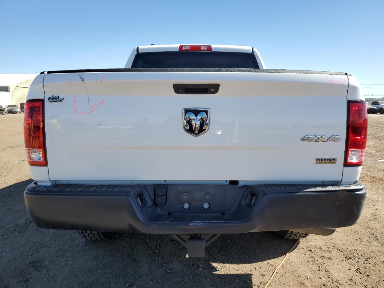 2016 RAM 1500 VIN 1C6RR7KGXGS362617 Copart auction photo, front end / side damage thumbnail 6