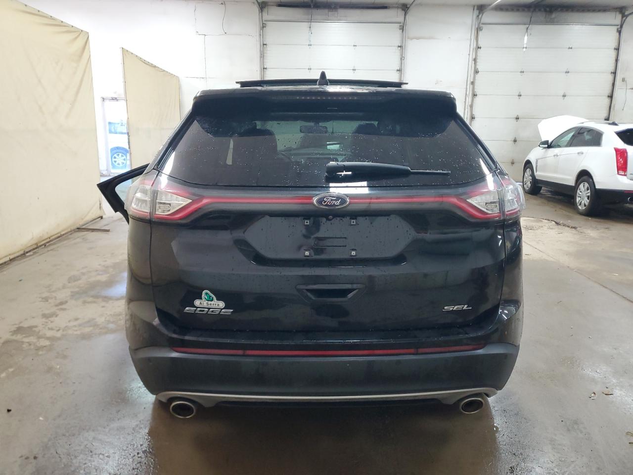 2016 Ford Edge VIN 2FMPK3J85GBC38588 Copart auction photo, side / front end damage thumbnail 6