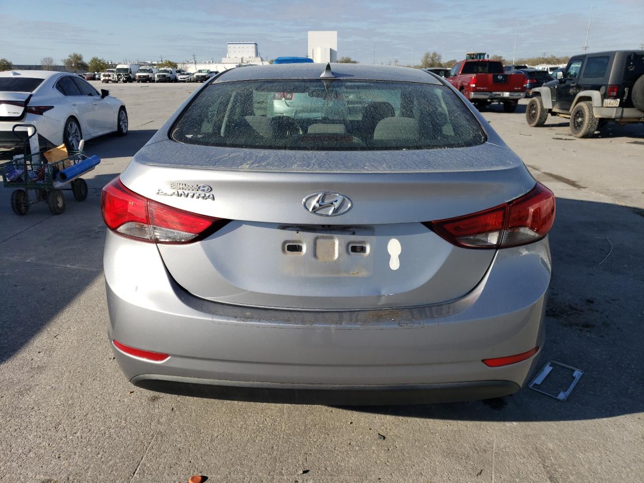 2015 Hyundai Elantra VIN 5NPDH4AE6FH575582 Copart auction photo, mechanical / minor dent/scratches damage thumbnail 6