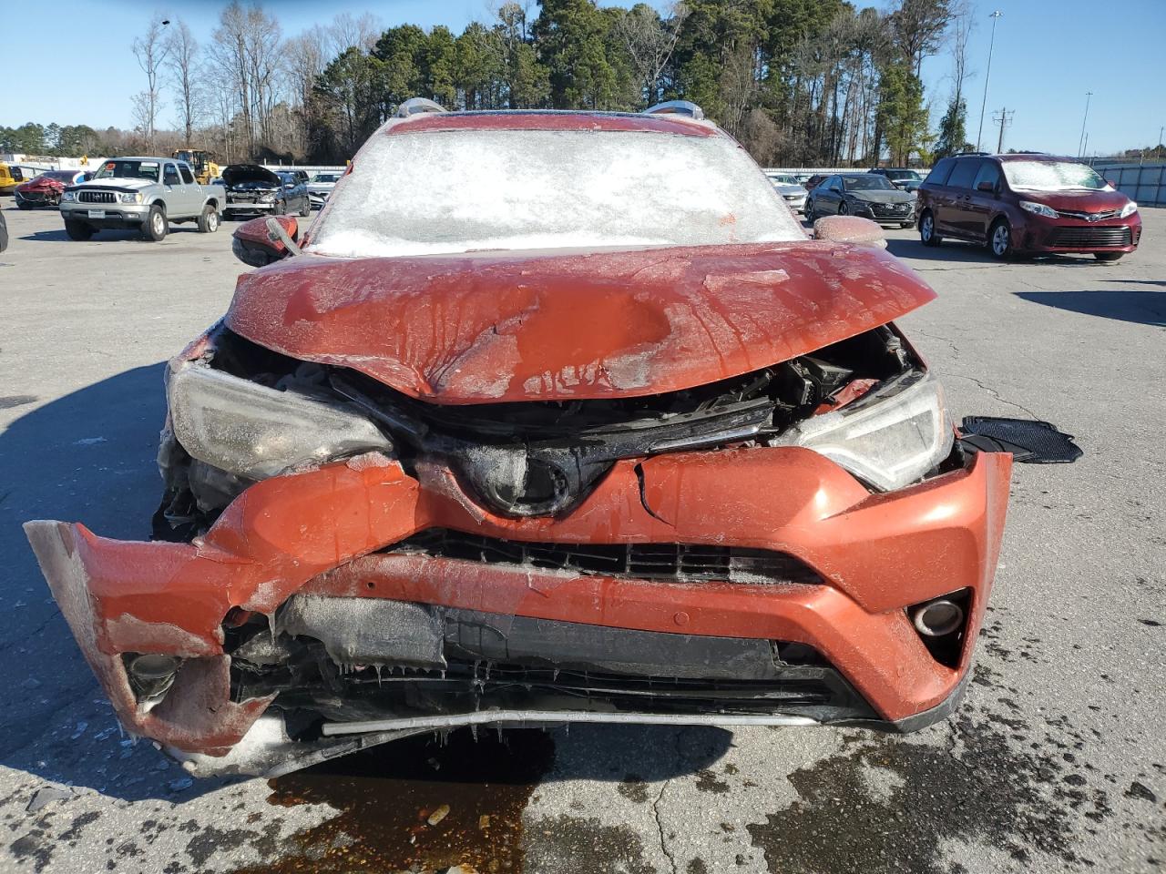 2016 Toyota RAV 4 VIN JTMYFREV2GJ087690 Copart auction photo, front end damage thumbnail 5