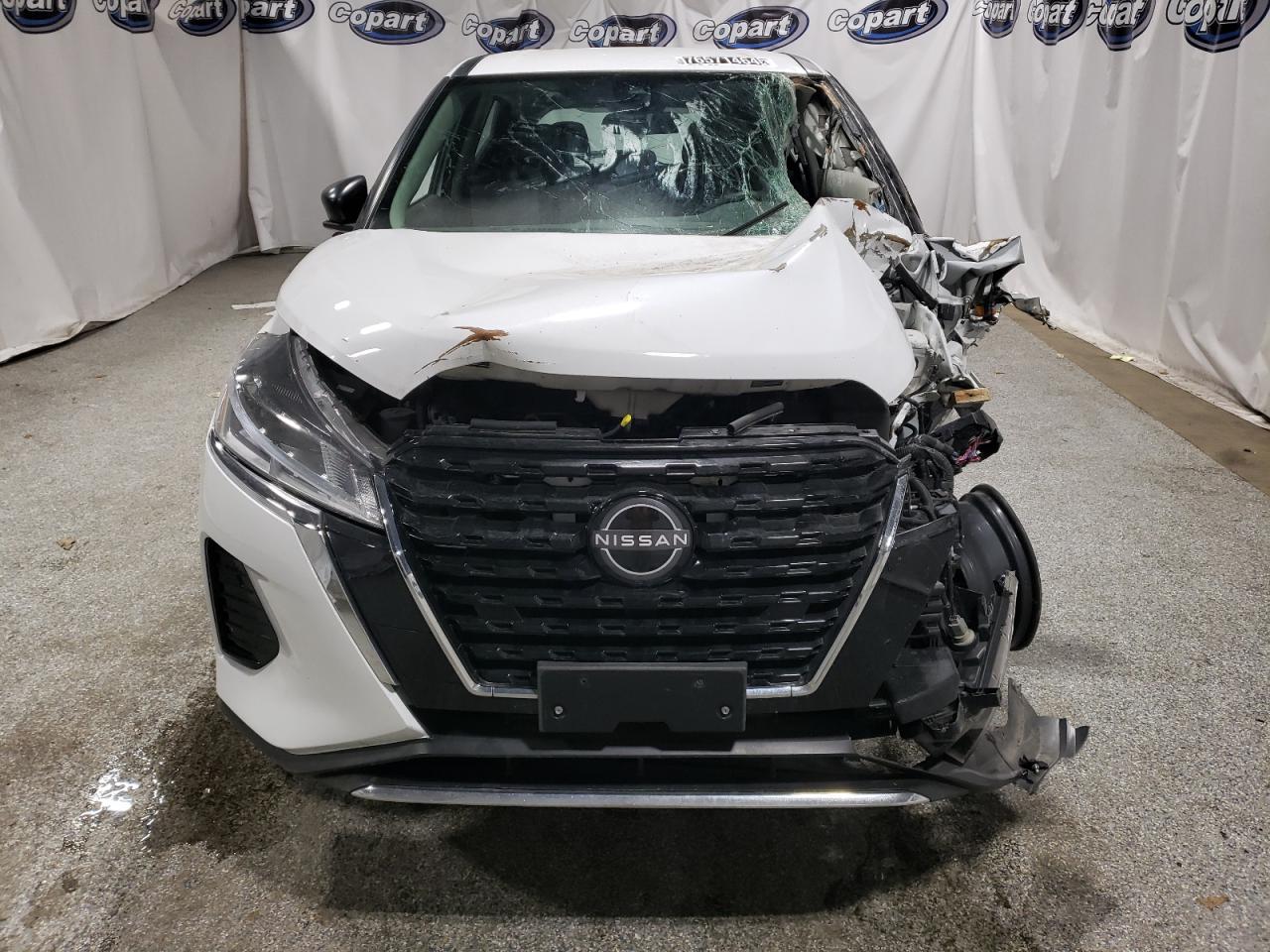 2022 Nissan Kicks VIN 3N1CP5BV0NL502647 Copart auction photo, front end / side damage thumbnail 5