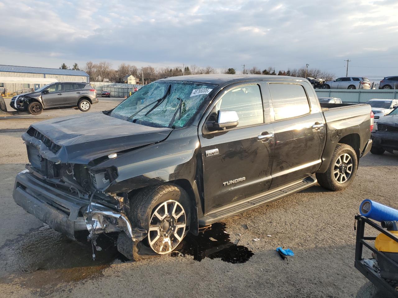 2019 Toyota Tundra VIN 5TFHY5F17KX802595 - Copart auction photo