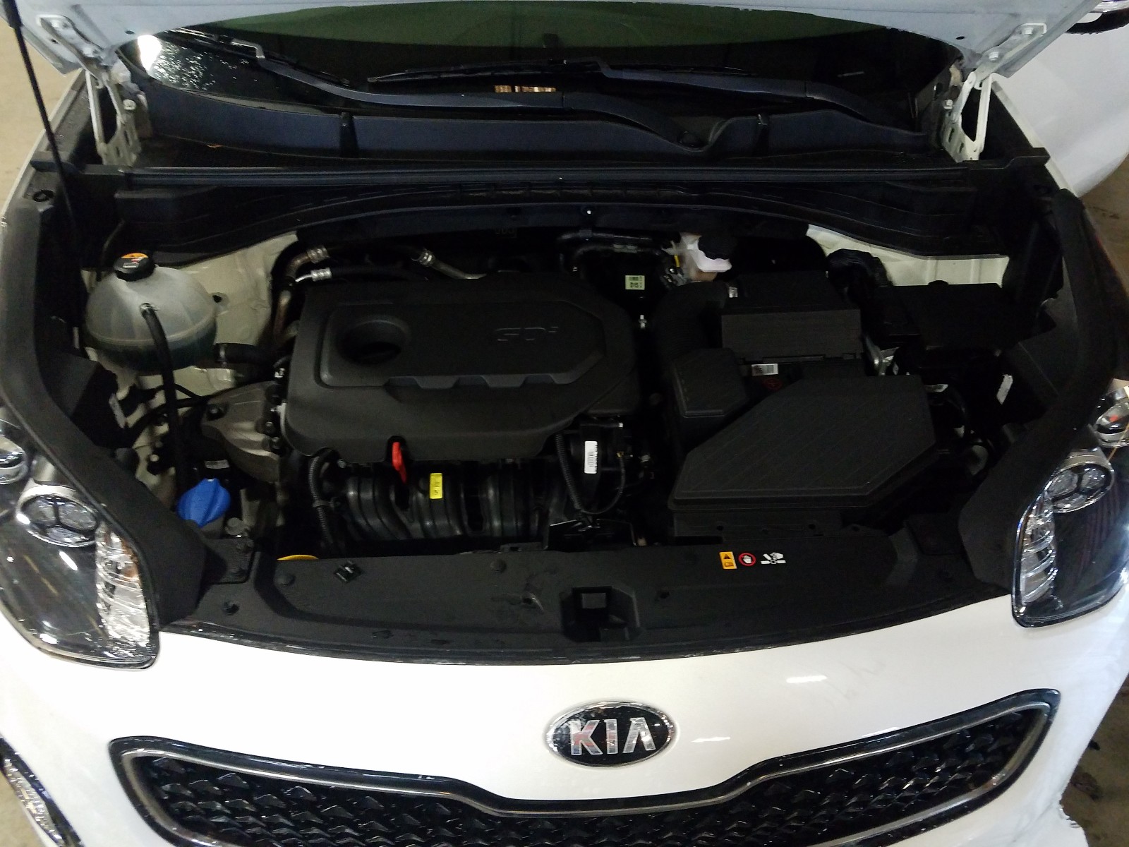 2018 KIA Sportage VIN KNDPN3AC5J7400560 Copart auction photo, all over damage thumbnail 7