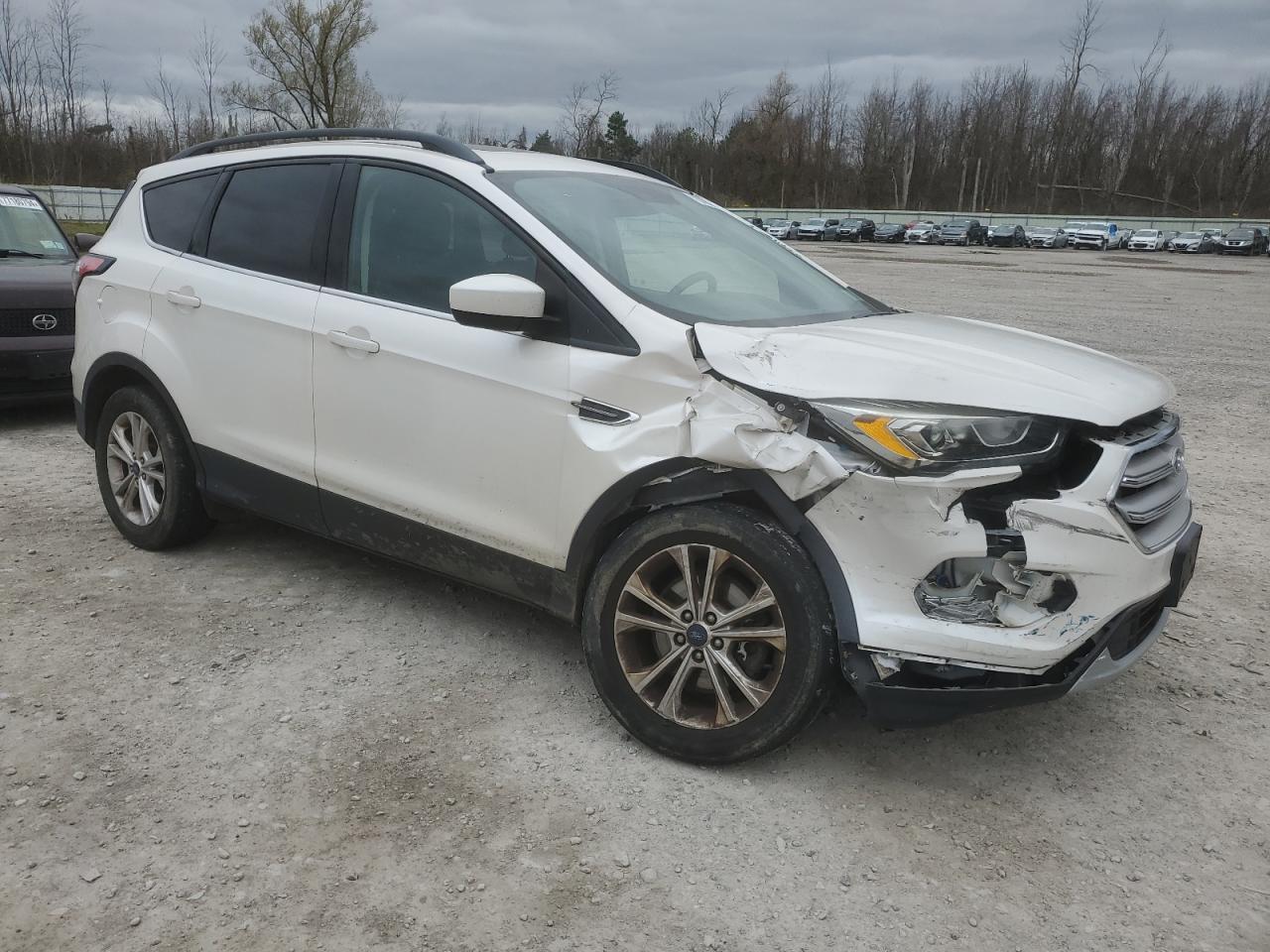 2018 Ford Escape VIN 1FMCU9HD6JUA70136 Copart auction photo, front end damage thumbnail 4