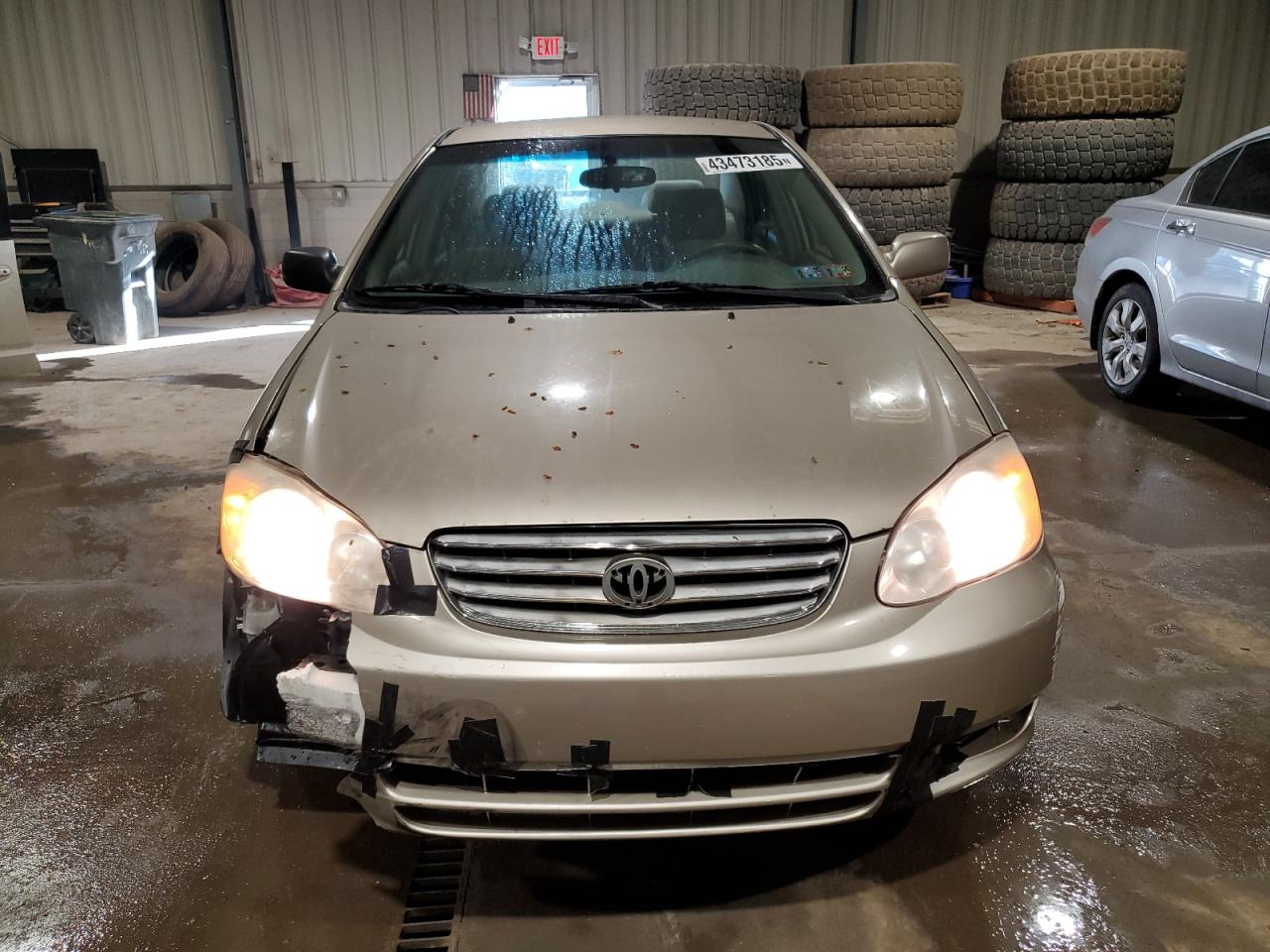 2004 Toyota Corolla VIN 2T1BR32E34C231222 Copart auction photo, front end damage thumbnail 5
