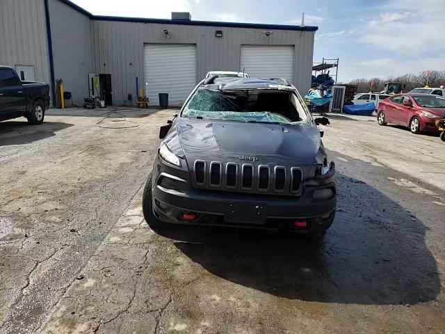 2015 Jeep Cherokee VIN 1C4PJMBS8FW688871 Copart auction photo, rollover damage thumbnail 15