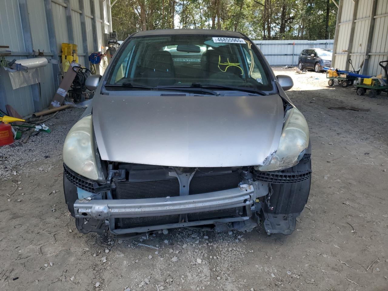 2007 Honda Fit VIN JHMGD37627S039863 Copart auction photo, front end / side damage thumbnail 5