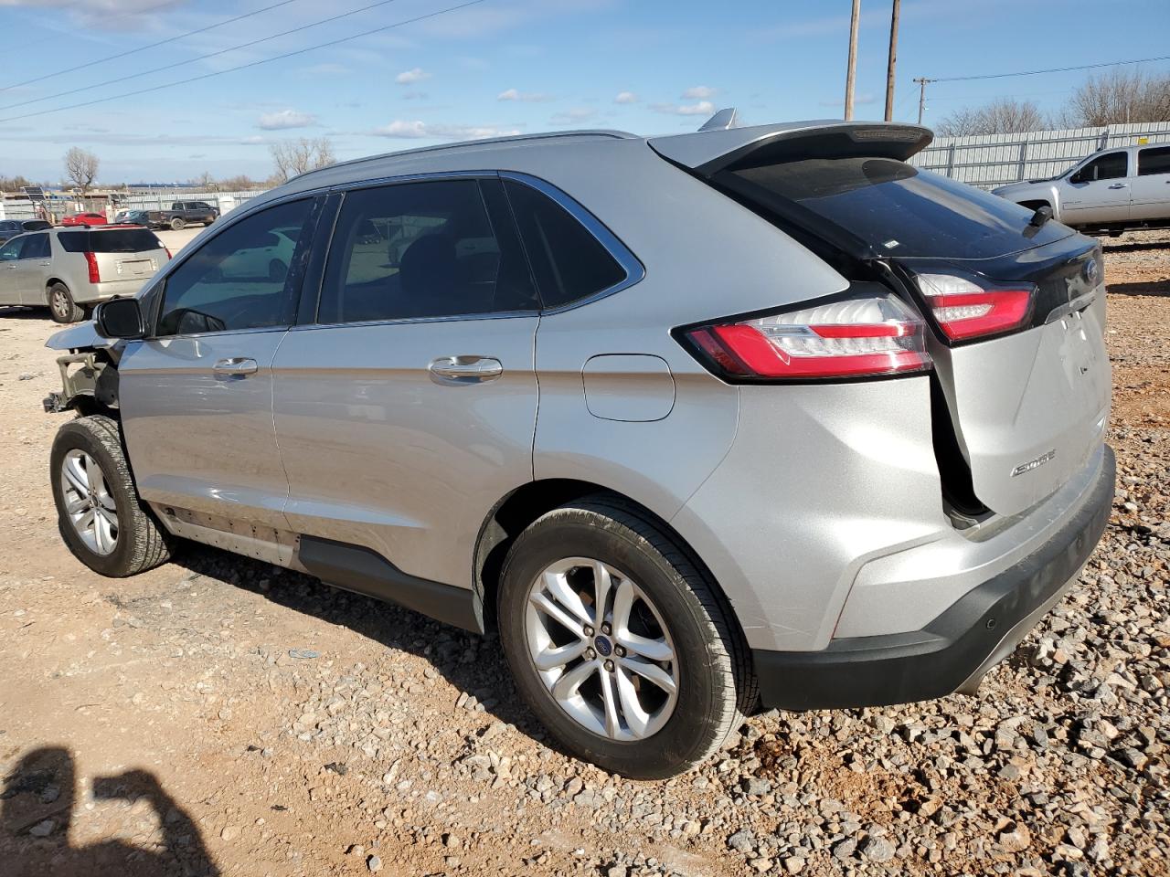 2019 Ford Edge VIN 2FMPK3J98KBB01596 Copart auction photo, front end / minor dent/scratches damage thumbnail 2