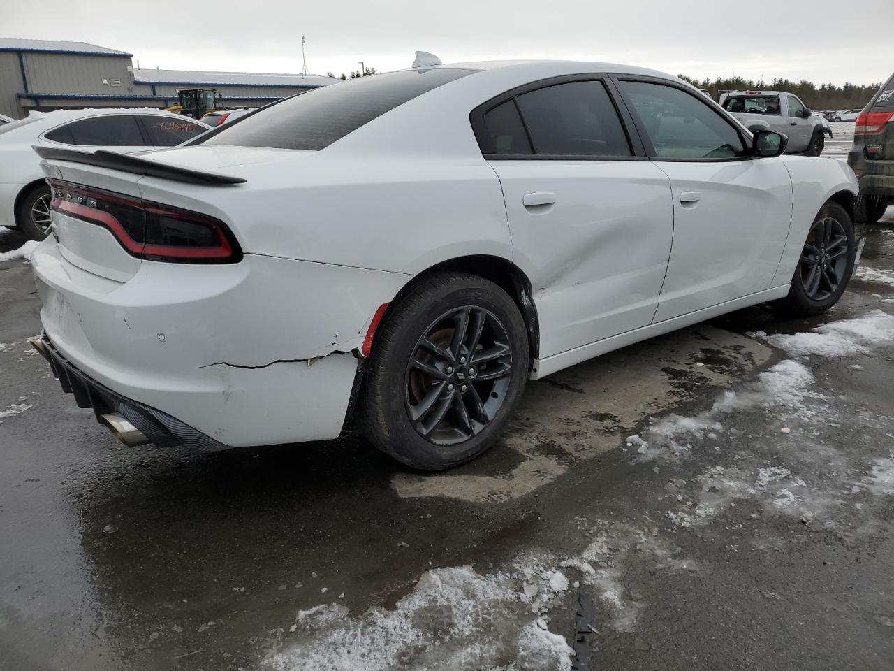 2019 Dodge Charger VIN 2C3CDXJG6KH730441 Copart auction photo, all over damage thumbnail 3