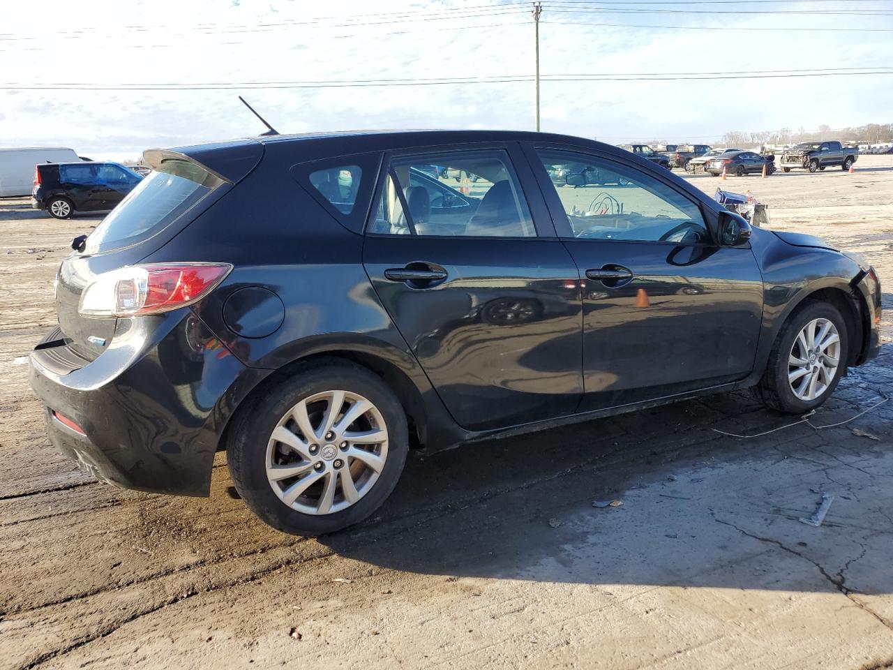 2012 Mazda 3 VIN JM1BL1M80C1597199 Copart auction photo, front end / minor dent/scratches damage thumbnail 3