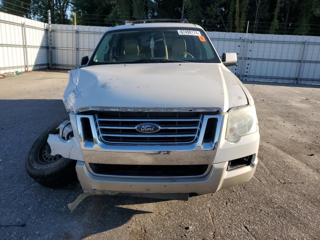 2010 Ford Explorer VIN 1FMEU7EE3AUA39954 Copart auction photo, front end / side damage thumbnail 5