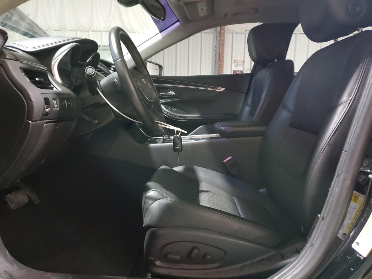 2017 Chevrolet Impala VIN 2G1105S33H9181176 Copart auction photo, front end / minor dent/scratches damage thumbnail 7