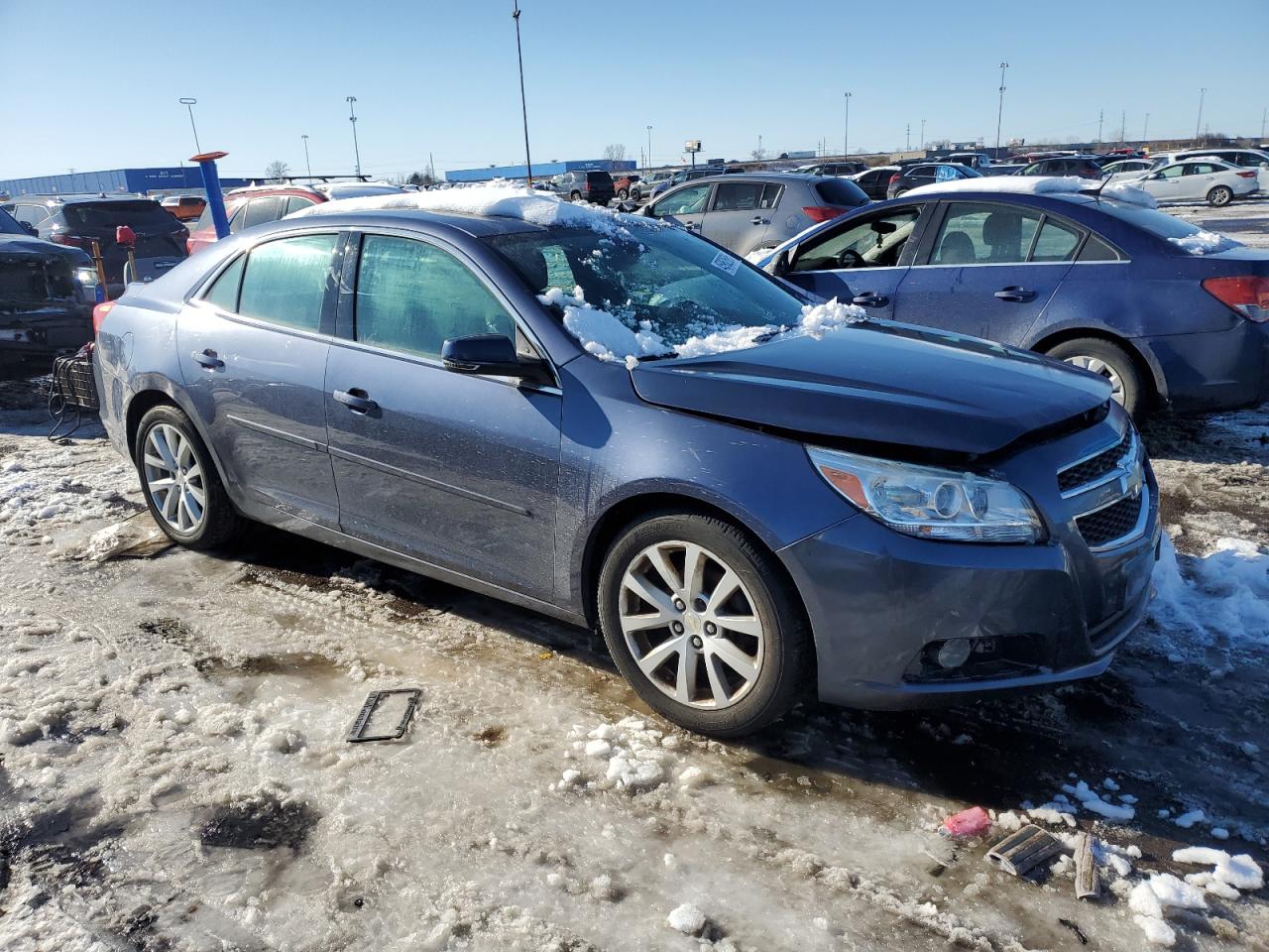 2014 Chevrolet Malibu VIN 1G11E5SL0EF188316 Copart auction photo, rear end / front end damage thumbnail 4