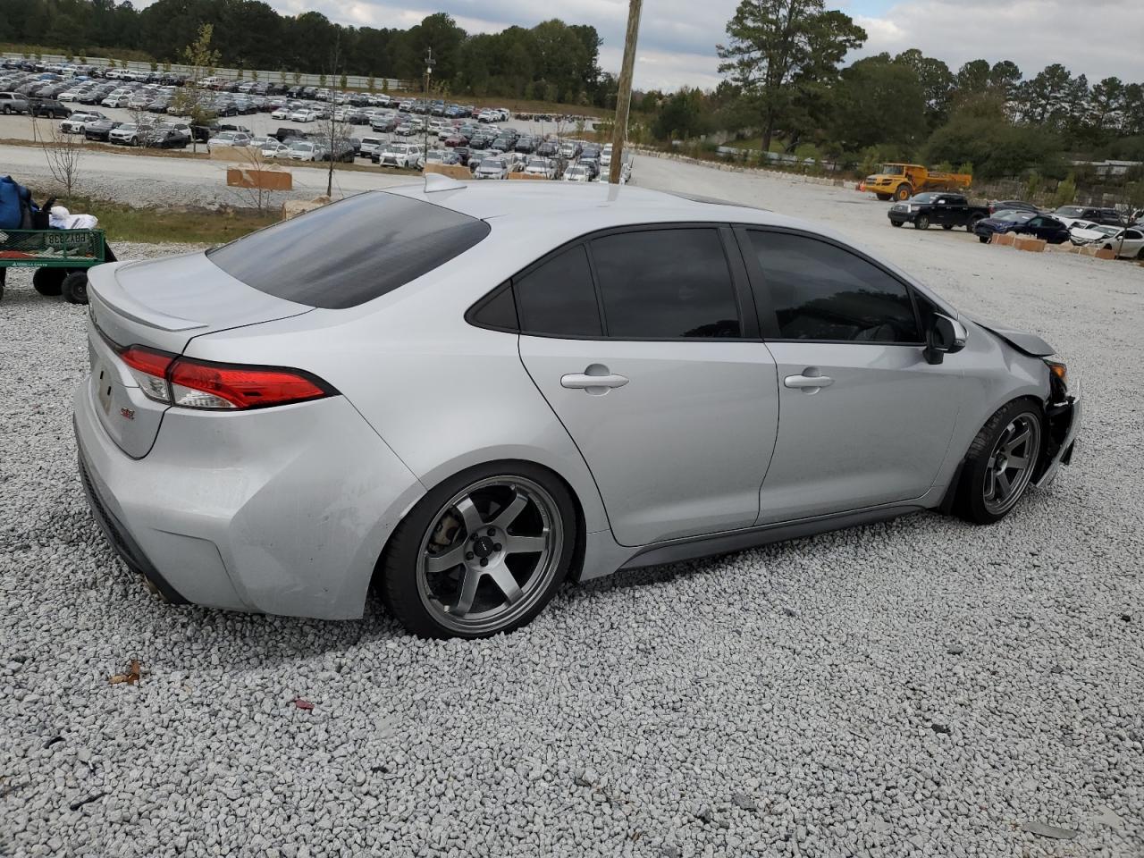 2020 Toyota Corolla VIN JTDM4RCE0LJ043477 Copart auction photo, front end / mechanical damage thumbnail 3