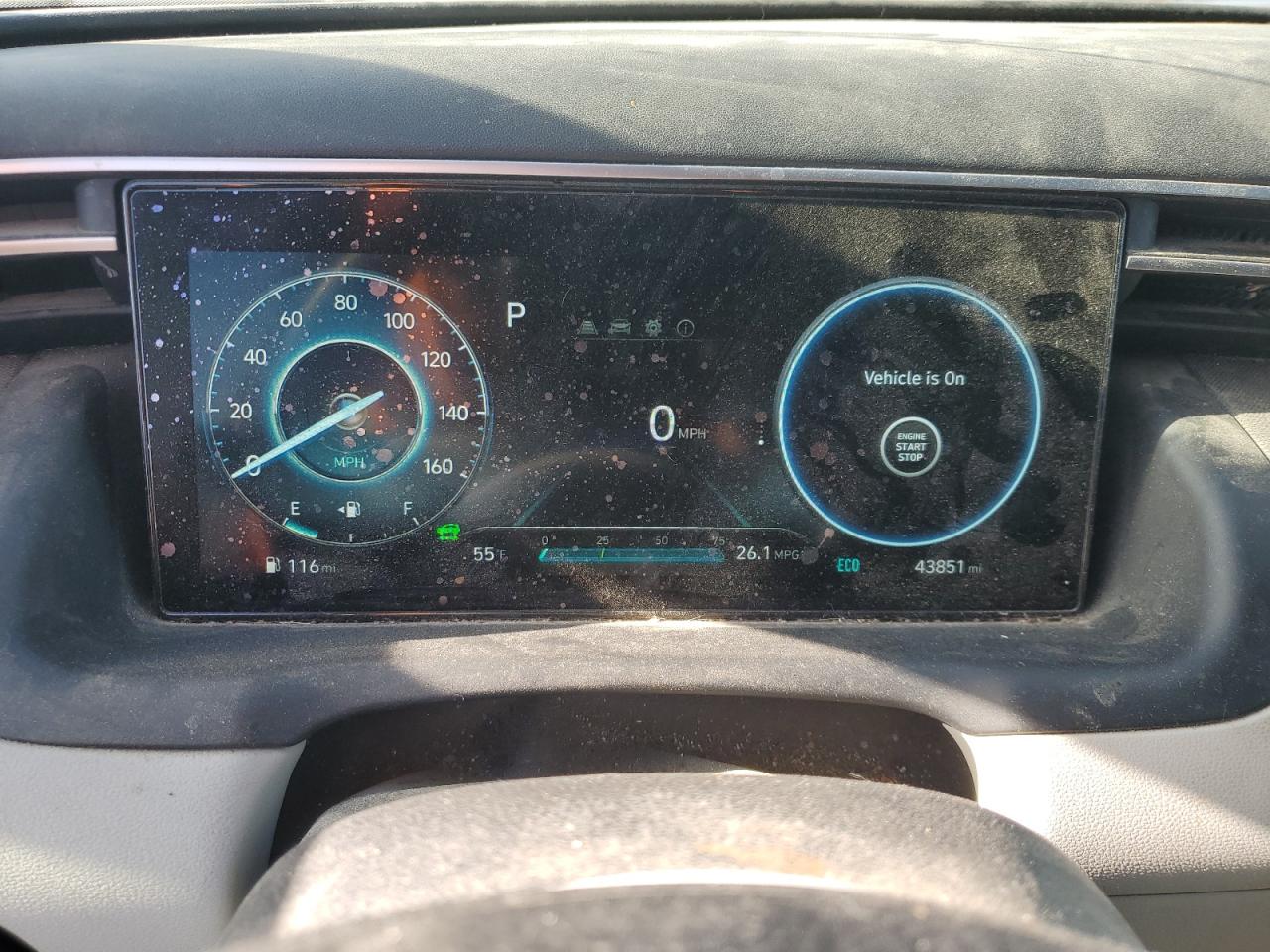 2022 Hyundai Tucson VIN KM8JFCA18NU044898 Copart auction photo, side damage thumbnail 9