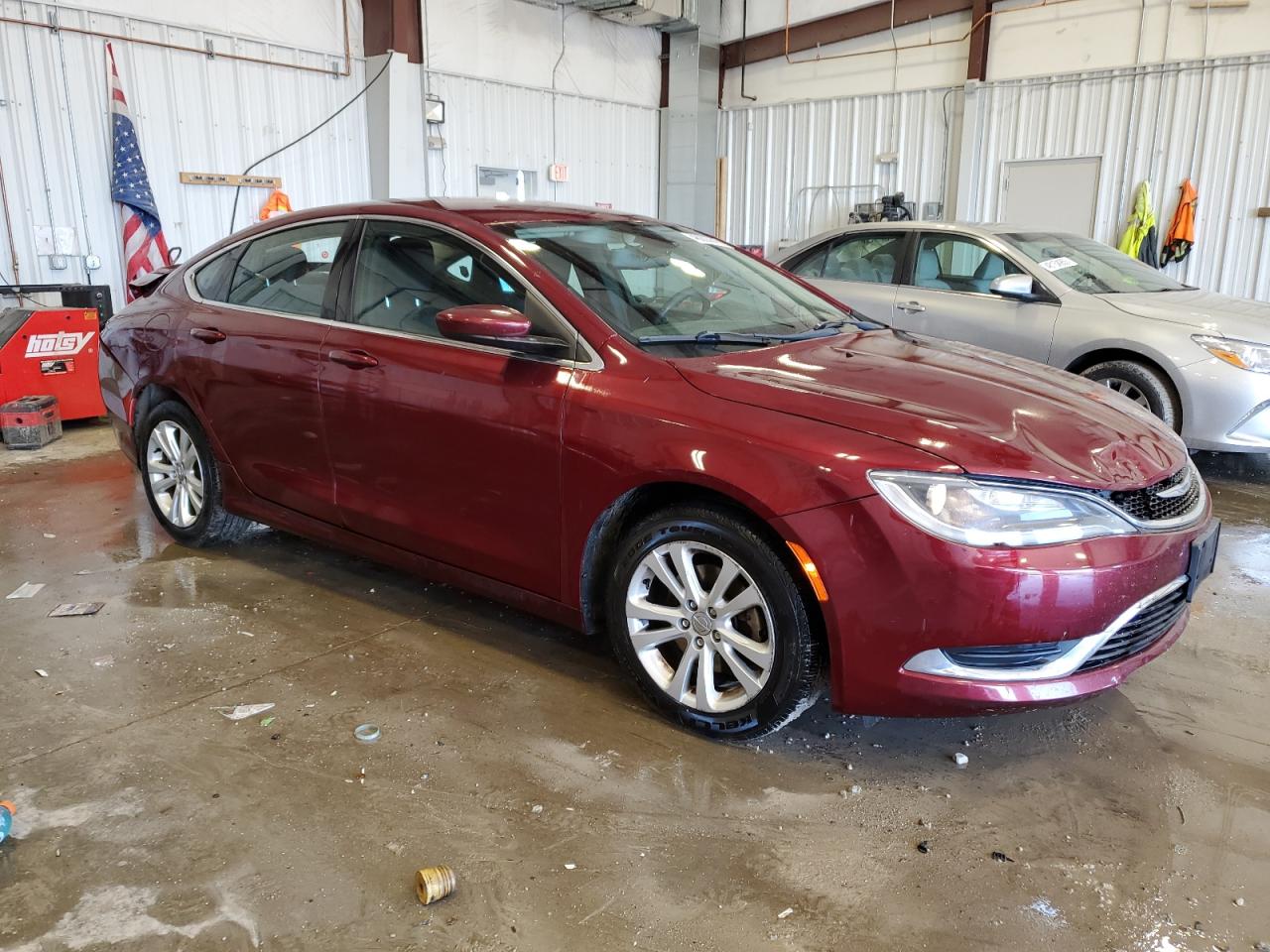 2015 Chrysler 200 VIN 1C3CCCABXFN590178 Copart auction photo, rear end damage thumbnail 4