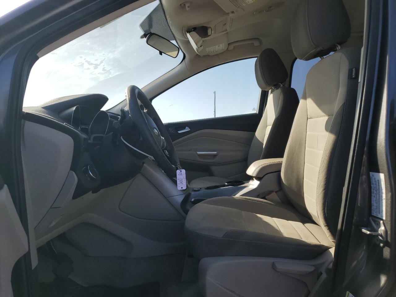 2013 Ford Escape VIN 1FMCU0GX7DUC76416 Copart auction photo, front end / side damage thumbnail 7