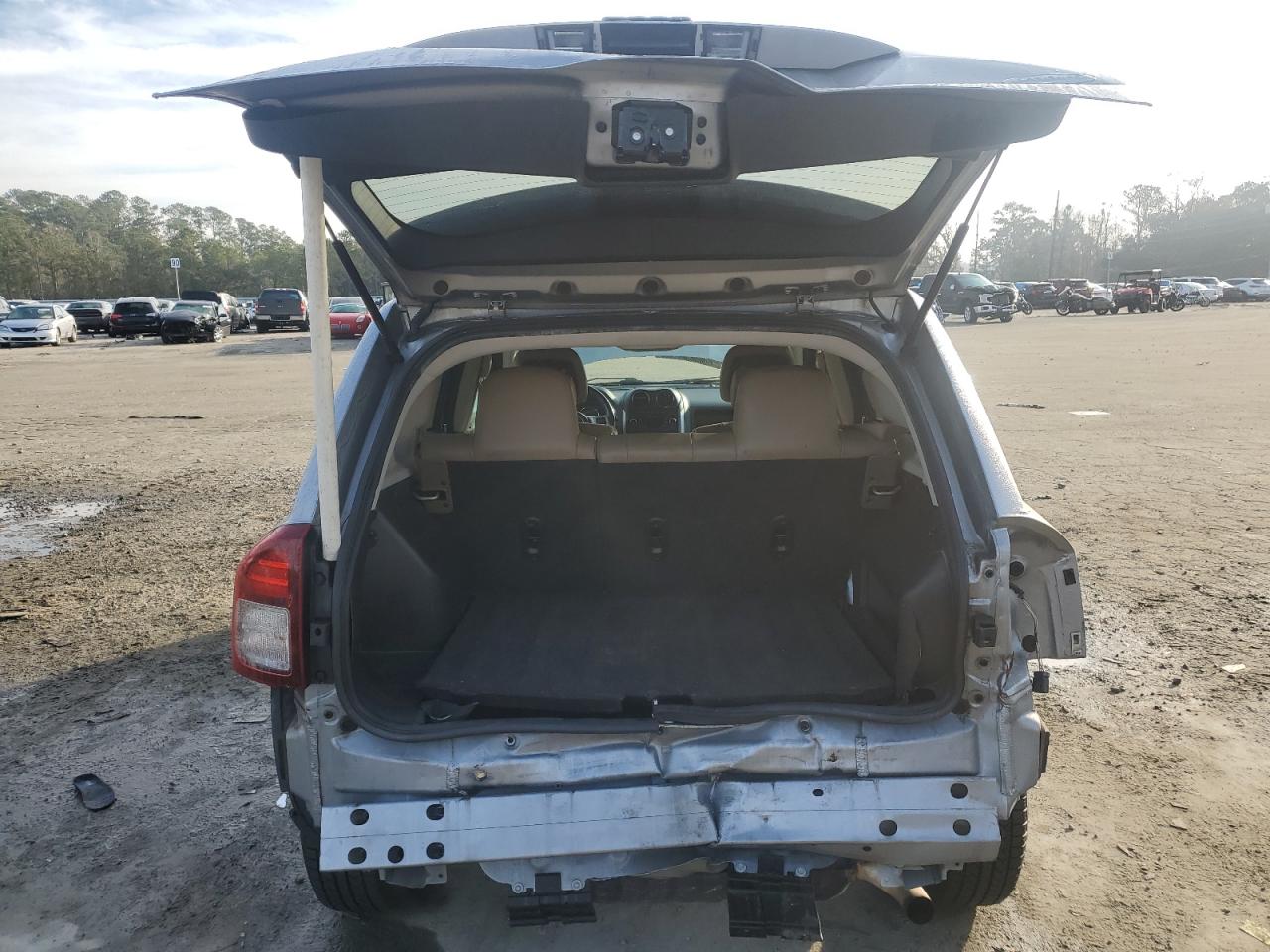 2017 Jeep Compass VIN 1C4NJCEA6HD116006 Copart auction photo, rear end damage thumbnail 6