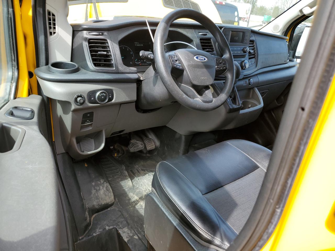 2021 Ford Transit VIN 1FTBR1X87MKA53806 Copart auction photo, top/roof damage thumbnail 8