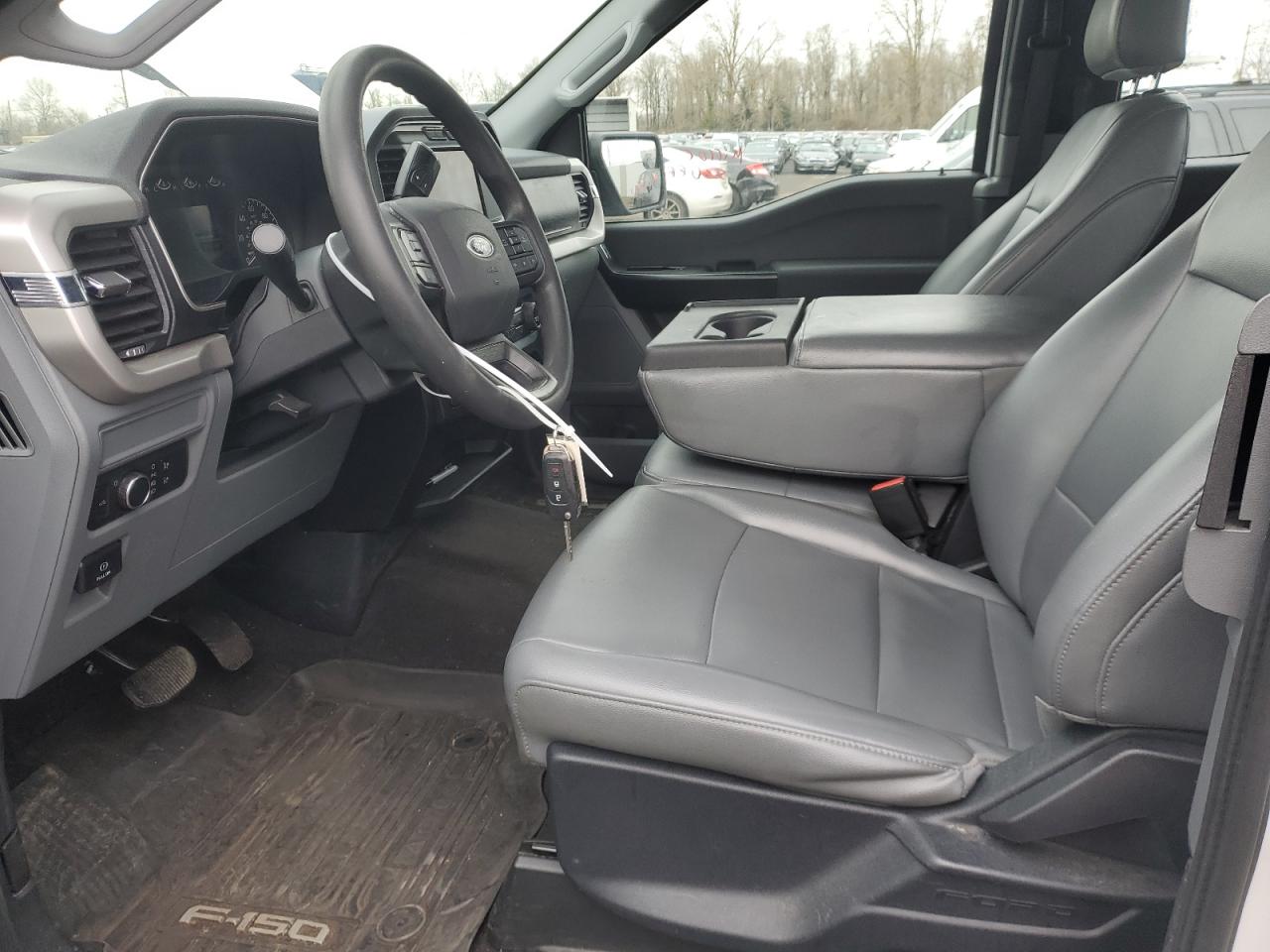 2021 Ford F-150 VIN 1FTEX1EP2MKD34067 Copart auction photo, rear end / minor dent/scratches damage thumbnail 7