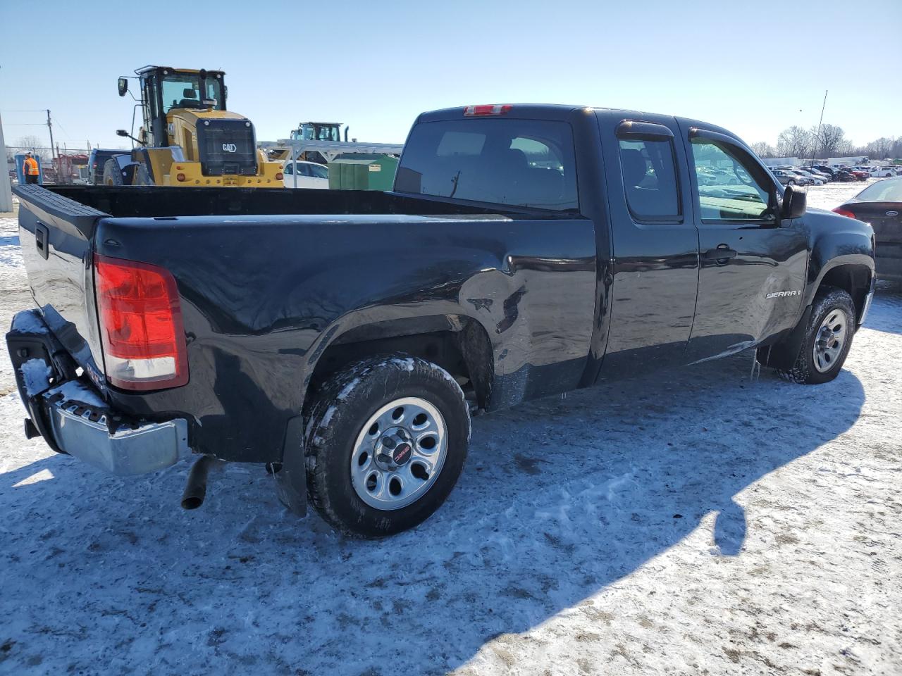 2008 GMC Sierra VIN 1GTEC19098Z269921 Copart auction photo, front end / minor dent/scratches damage thumbnail 3