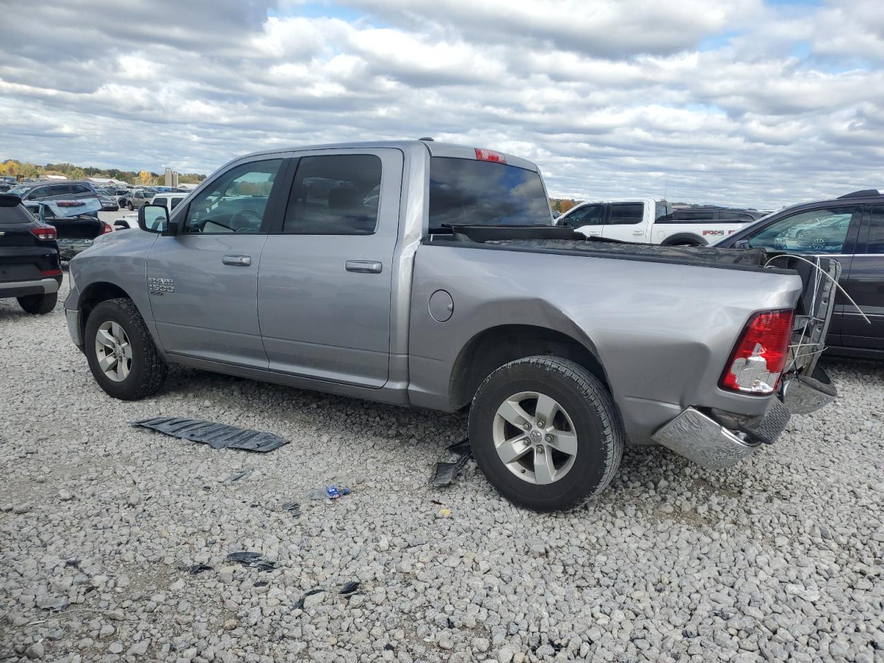 2021 RAM 1500 VIN 1C6RR7LG5MS531999 Copart auction photo, rear end damage thumbnail 2