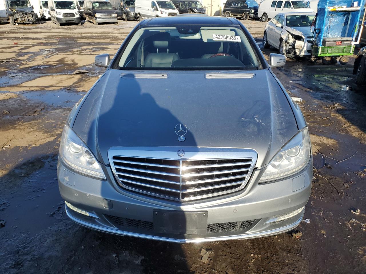 2013 Mercedes-Benz S-klasse VIN WDDNG9EB1DA503753 Copart auction photo, front end damage thumbnail 5