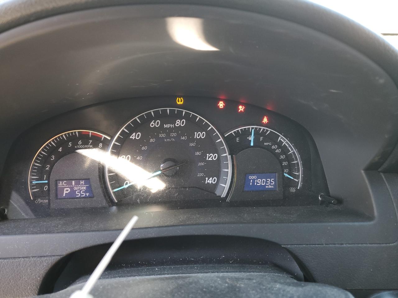 2012 Toyota Camry VIN 4T4BF1FK2CR246570 Copart auction photo, side damage thumbnail 9