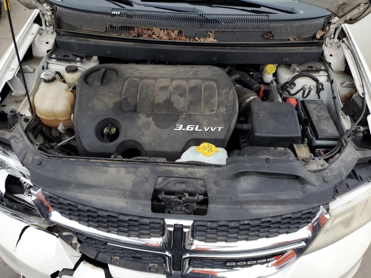 2014 Dodge Journey VIN 3C4PDDBG1ET267534 Copart auction photo, front end damage thumbnail 11