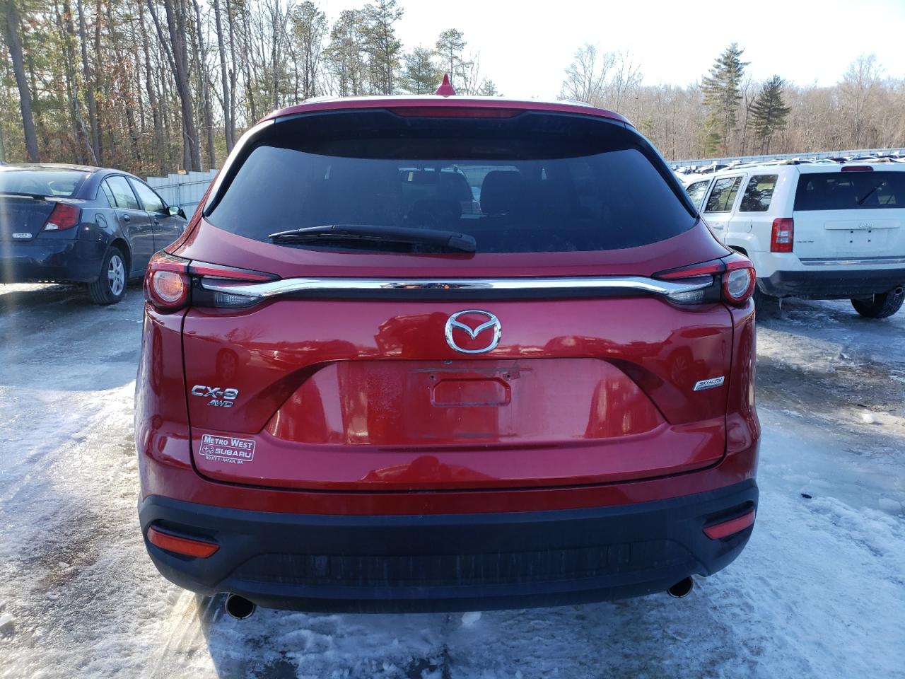 2016 Mazda CX-9 VIN JM3TCBCY8G0116422 Copart auction photo, front end / minor dent/scratches damage thumbnail 6